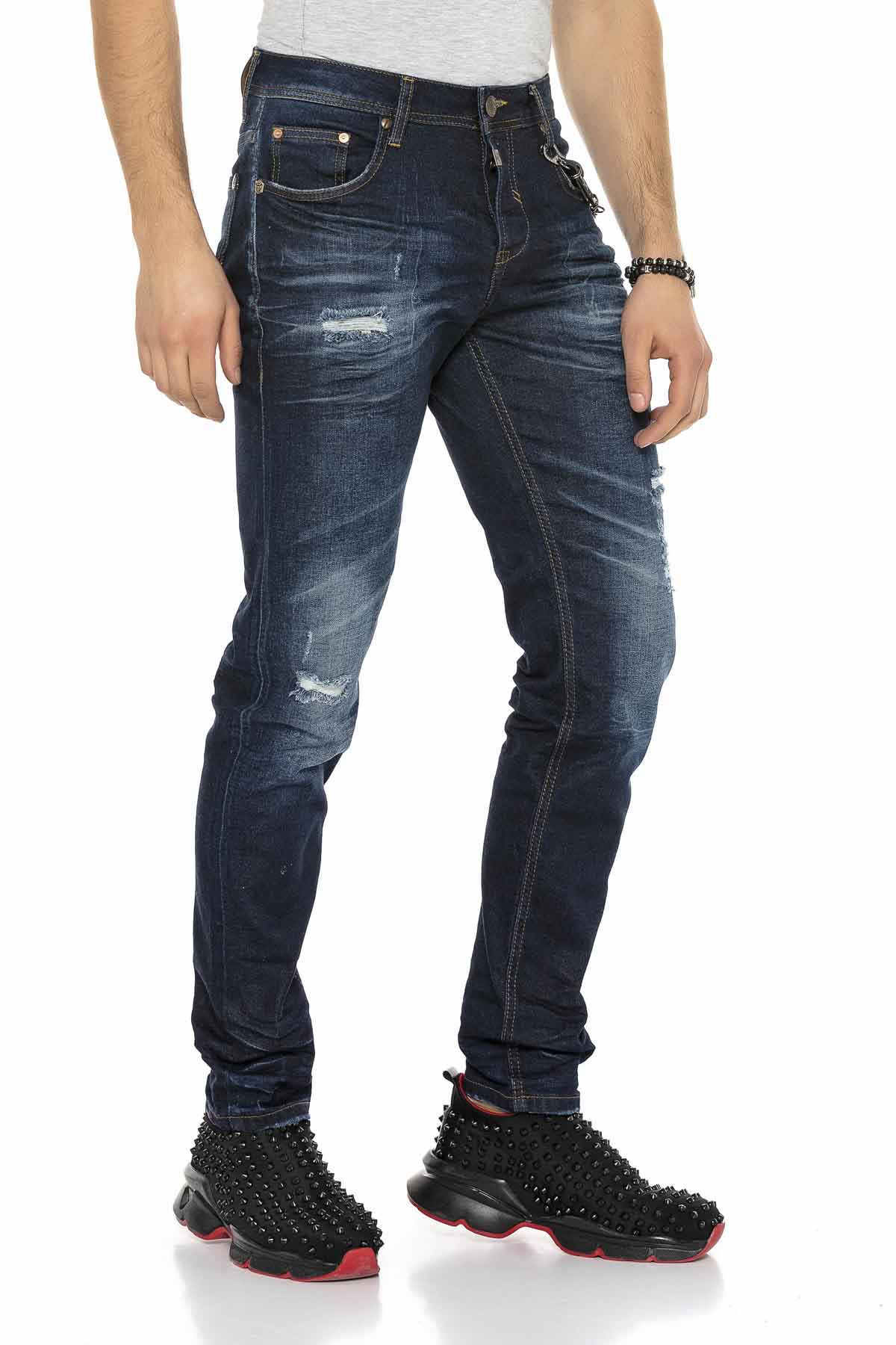 Cipo &amp; Baxx PENTAGON jeans de hombre denim CD574