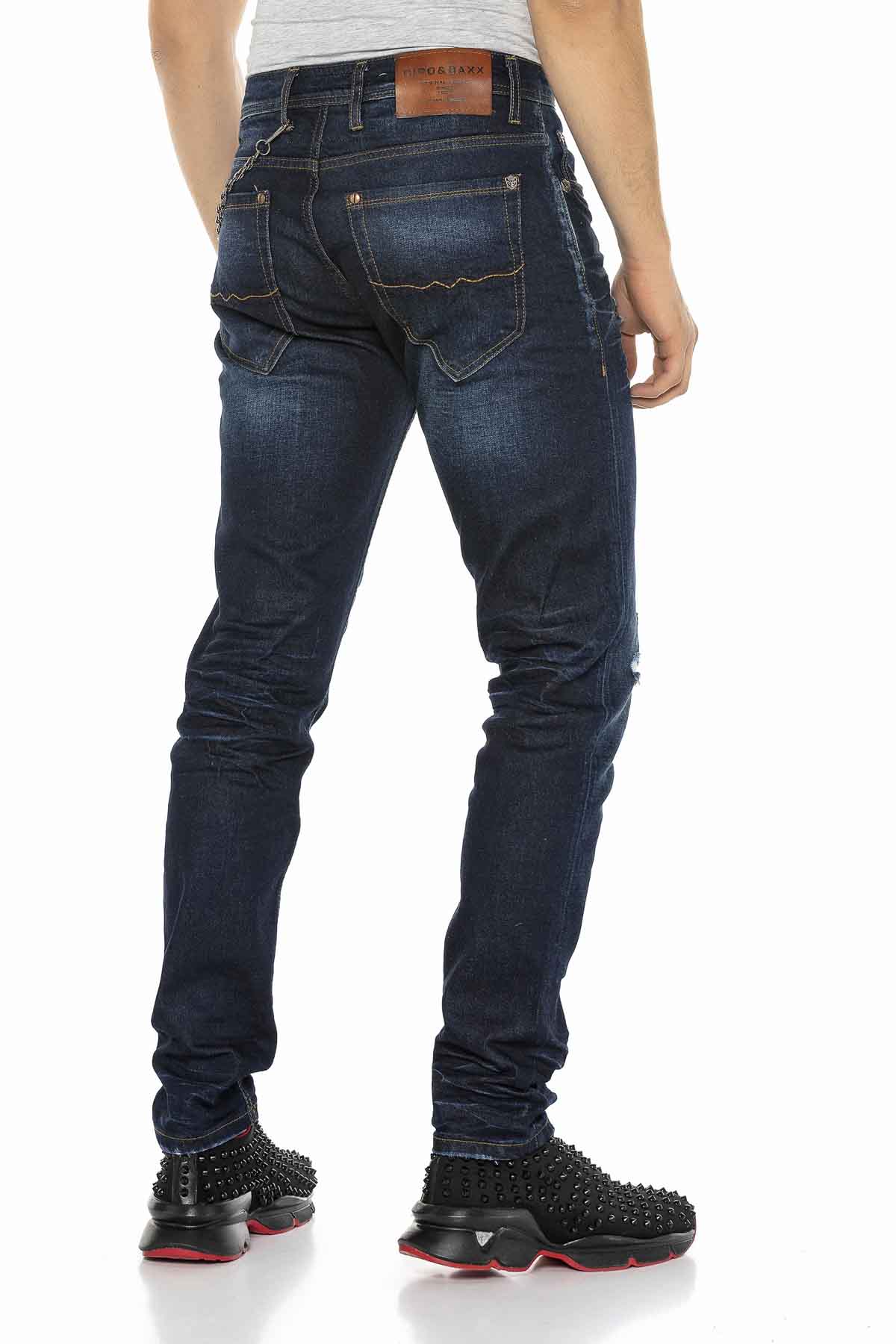 Cipo &amp; Baxx JAKE Men's Jeans Denim CD392