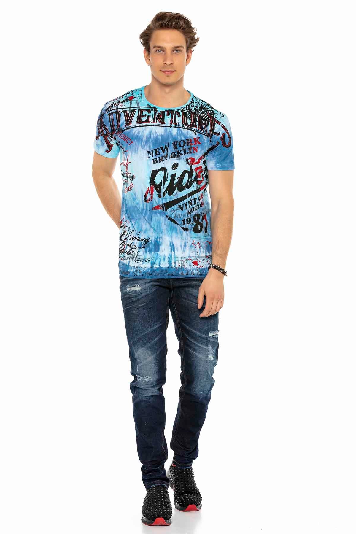 Cipo &amp; Baxx PENTAGON jeans de hombre denim CD574