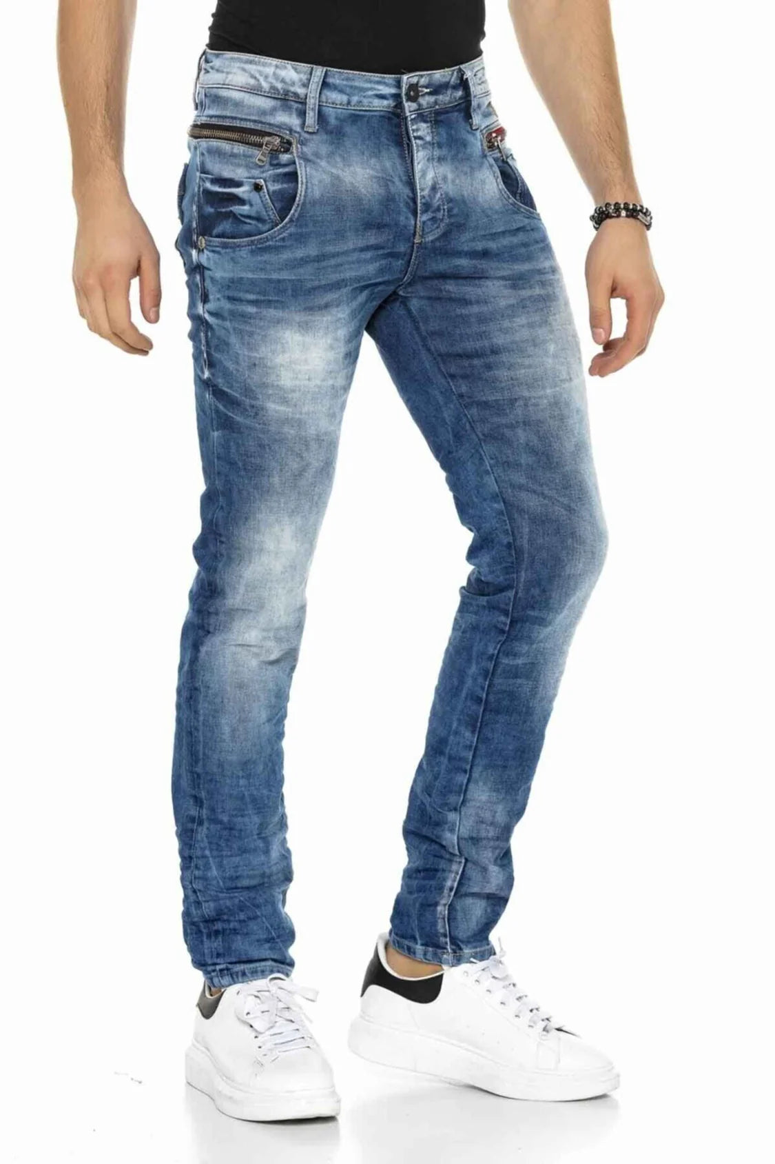 Cipo & Baxx ONDOOR Herren Jeans Denim CD394