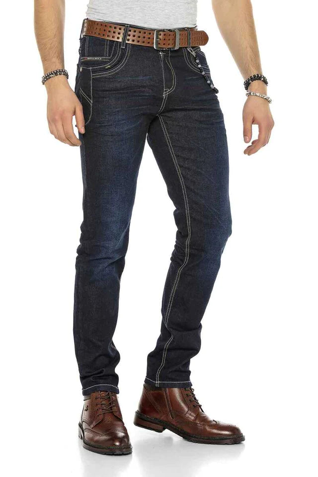 Cipo &amp; Baxx VALAI men's jeans denim CD395