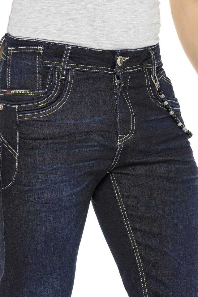 Cipo &amp; Baxx VALAI men's jeans denim CD395