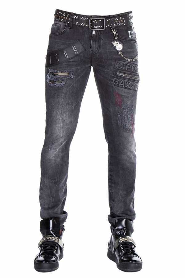 Vaqueros de hombre Cipo &amp; Baxx SUNSET denim CD228A