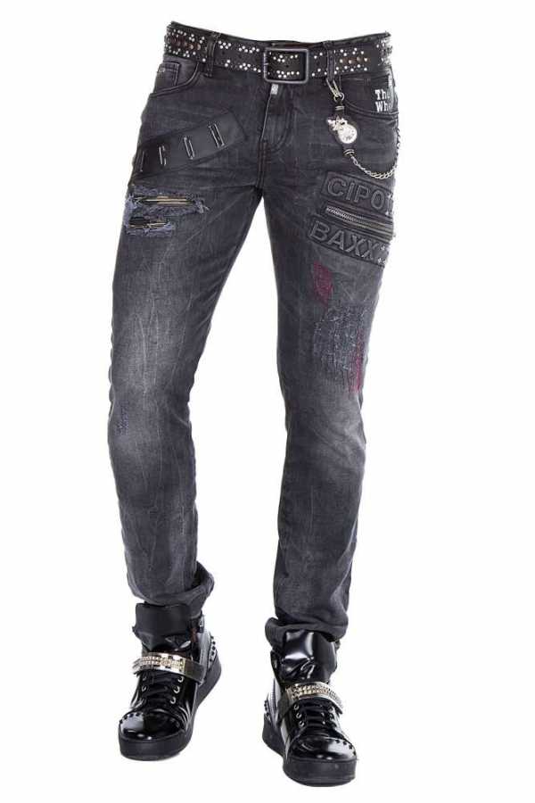 Vaqueros de hombre Cipo &amp; Baxx SUNSET denim CD228A