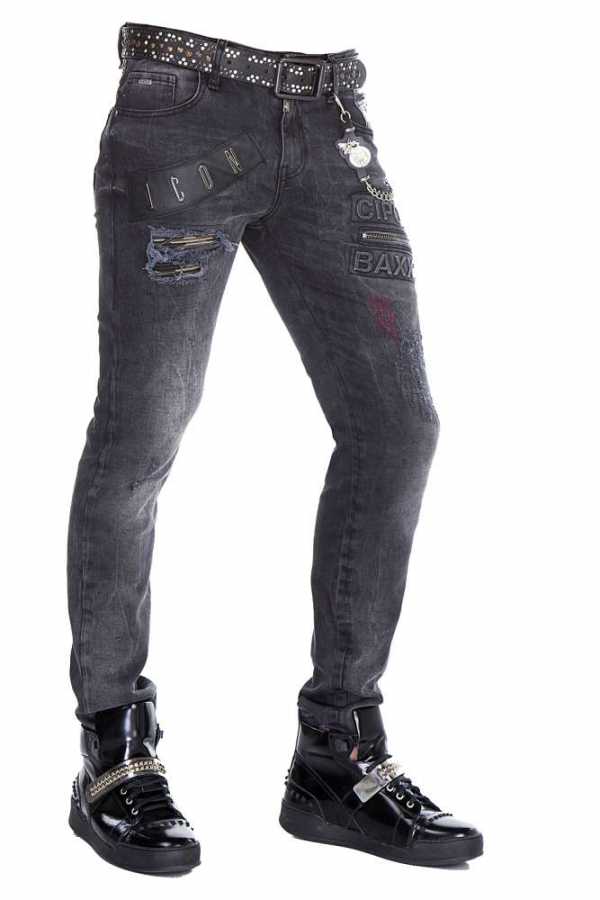 Cipo &amp; Baxx TUSCON Men's Jeans Denim CD396