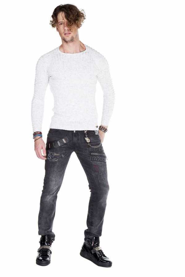 Vaqueros de hombre Cipo &amp; Baxx SUNSET denim CD228A