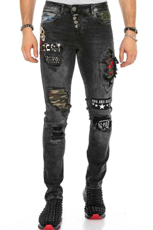 Vaqueros de hombre Cipo &amp; Baxx STACK CD408