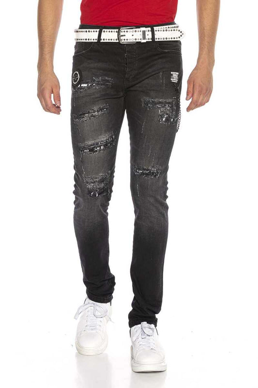 Cipo &amp; Baxx DETROIT Vaqueros Hombre Denim CD418