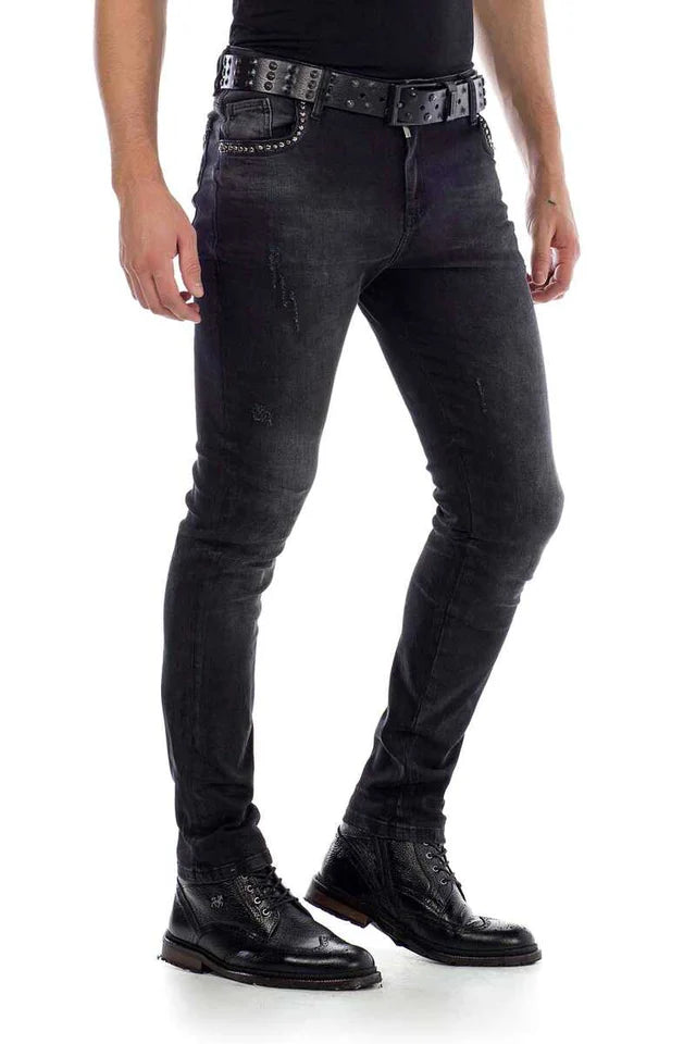 Cipo &amp; Baxx SQUAD Vaqueros Hombre Denim CD571