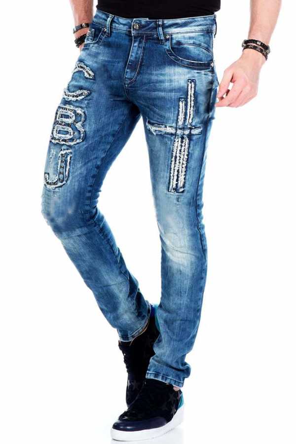 Vaqueros de hombre Cipo &amp; Baxx SUNSET denim CD228A