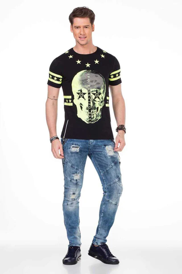 Cipo &amp; Baxx DALLAS Vaqueros Hombre Denim CD434