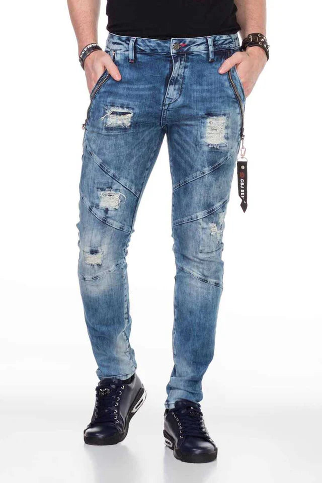 Cipo & Baxx ANUK Herren Jeans Denim CD436