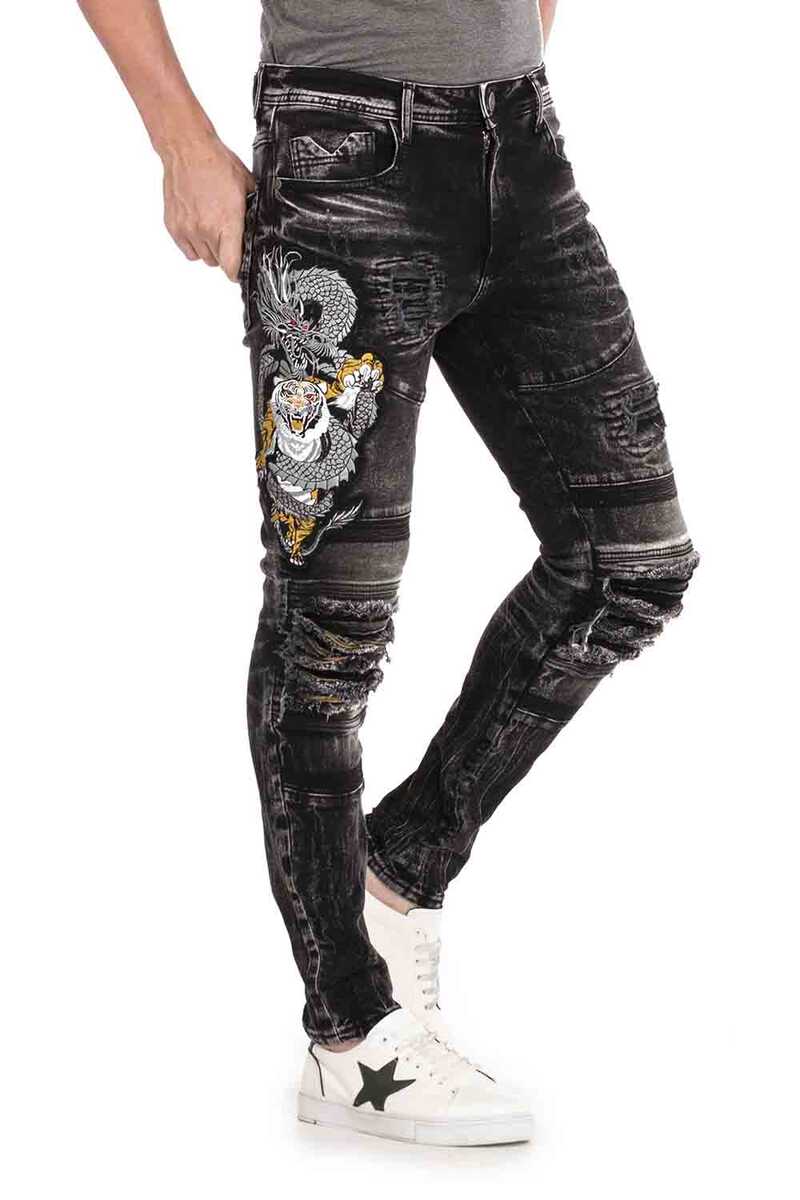 Cipo & Baxx SAVAGE Herren Jeans Denim CD486