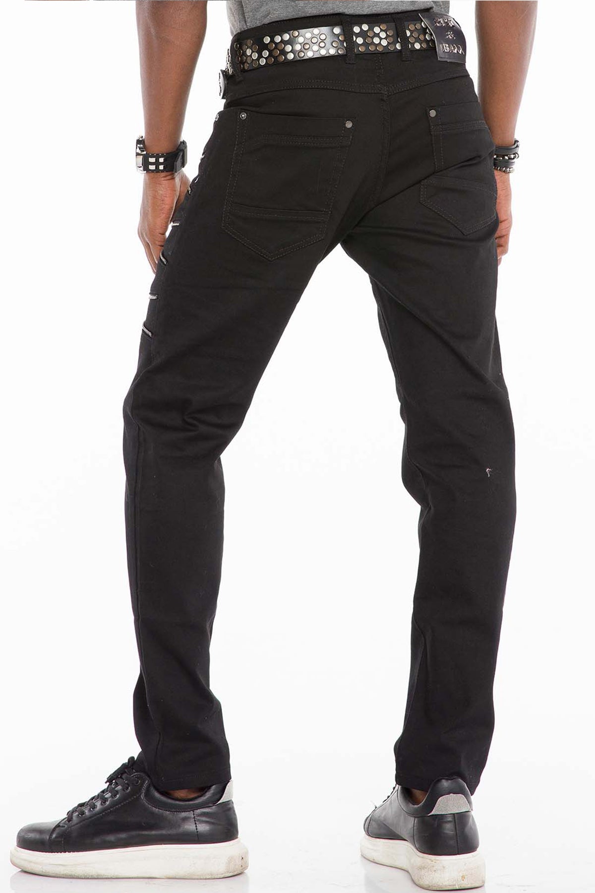 Vaqueros de hombre Cipo &amp; Baxx ROCKY denim CD504