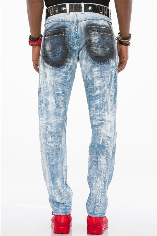 Vaqueros de hombre Cipo &amp; Baxx SUNSET denim CD228A