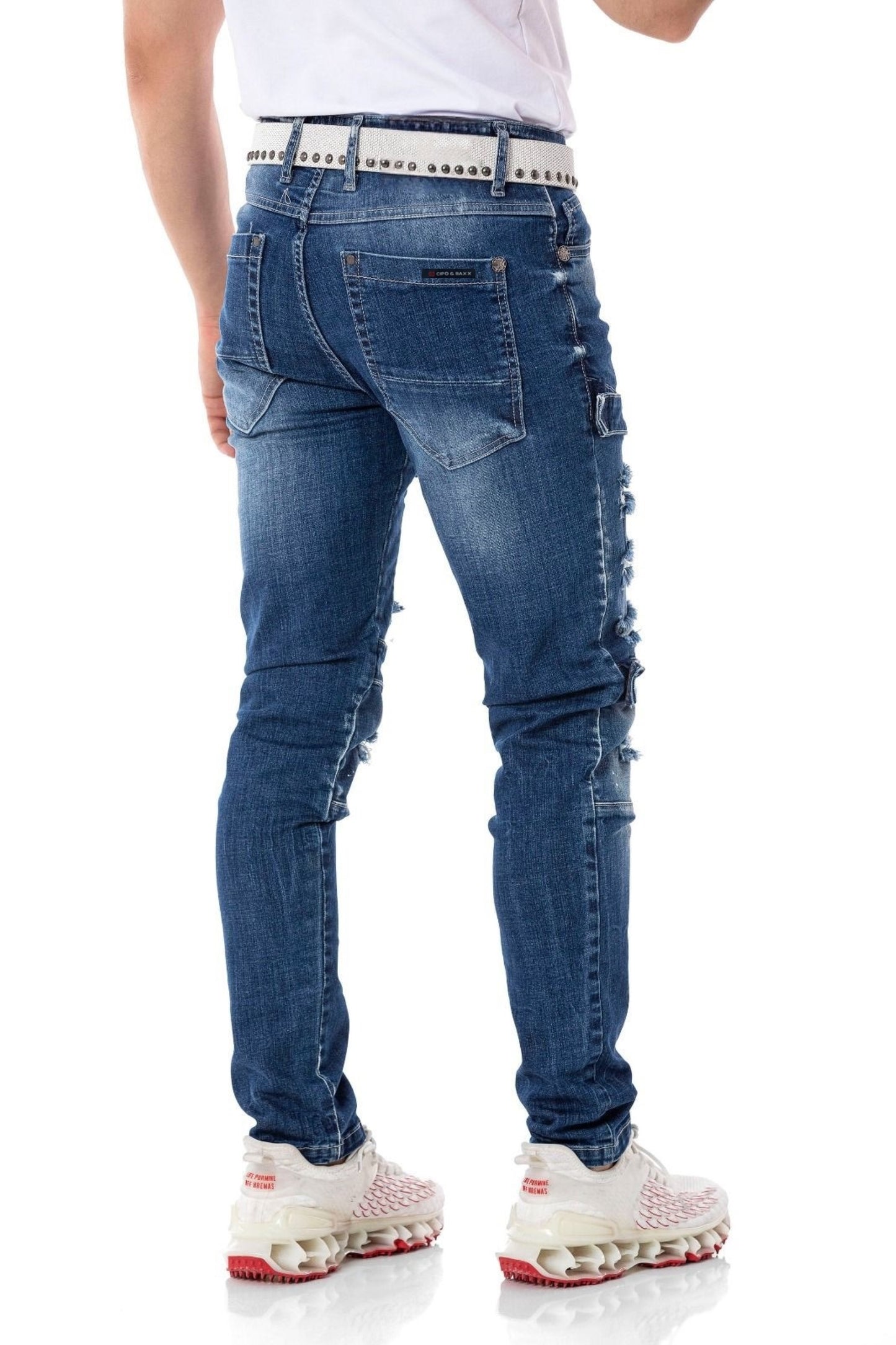 Cipo &amp; Baxx CONNECT men's jeans denim CD555