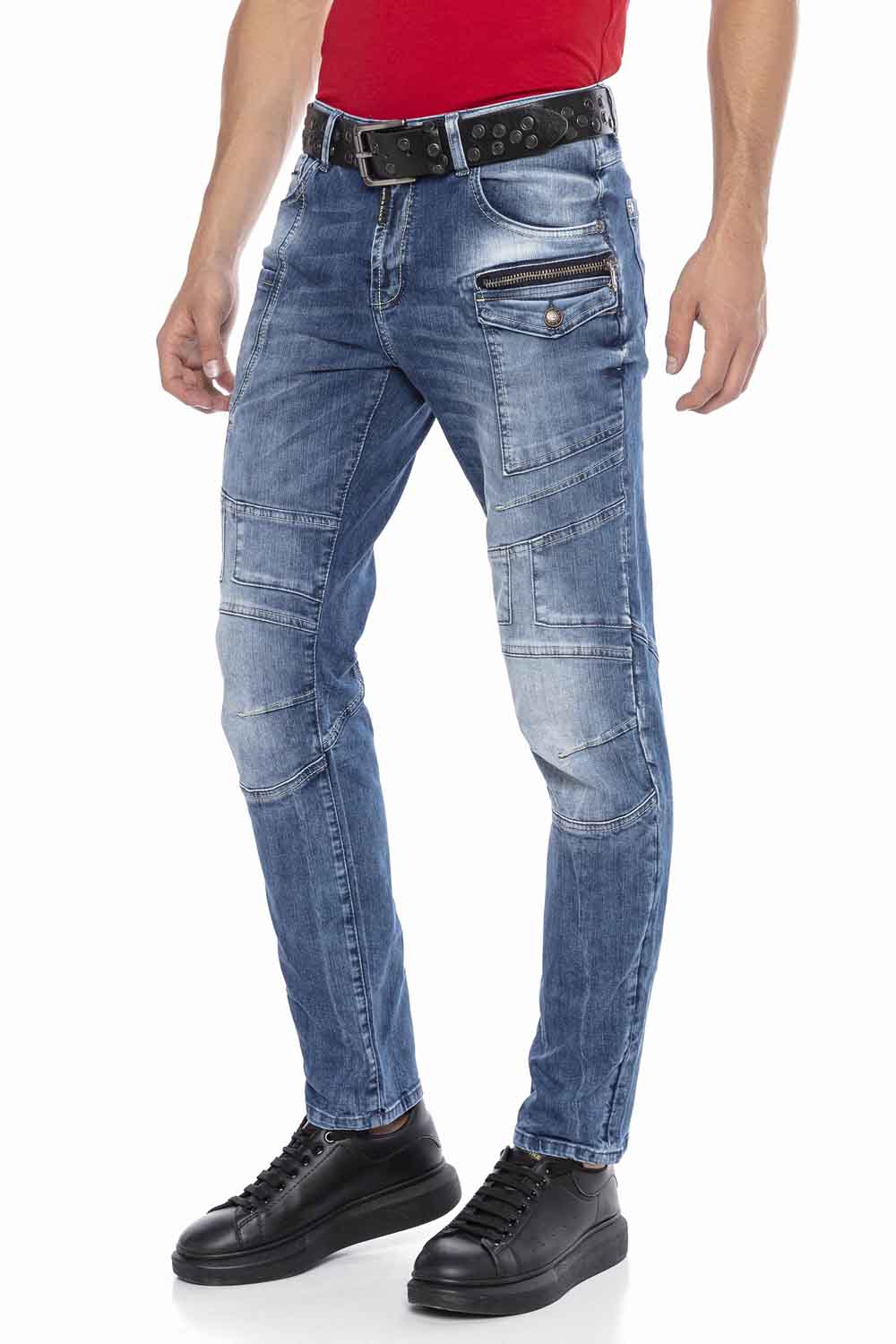 Cipo &amp; Baxx TUDOR men's jeans denim CD577