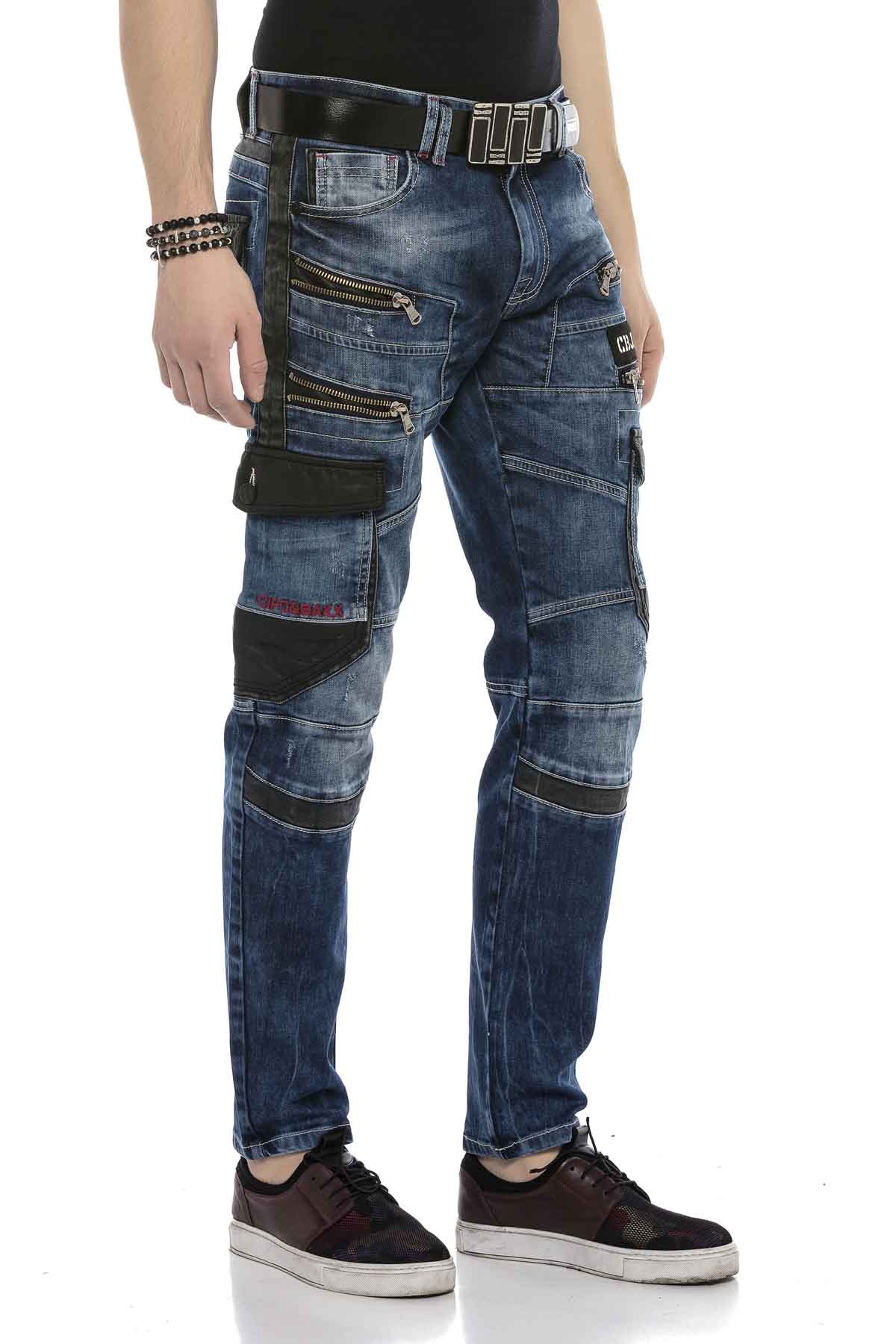 Cipo &amp; Baxx ARGON men's jeans denim CD586