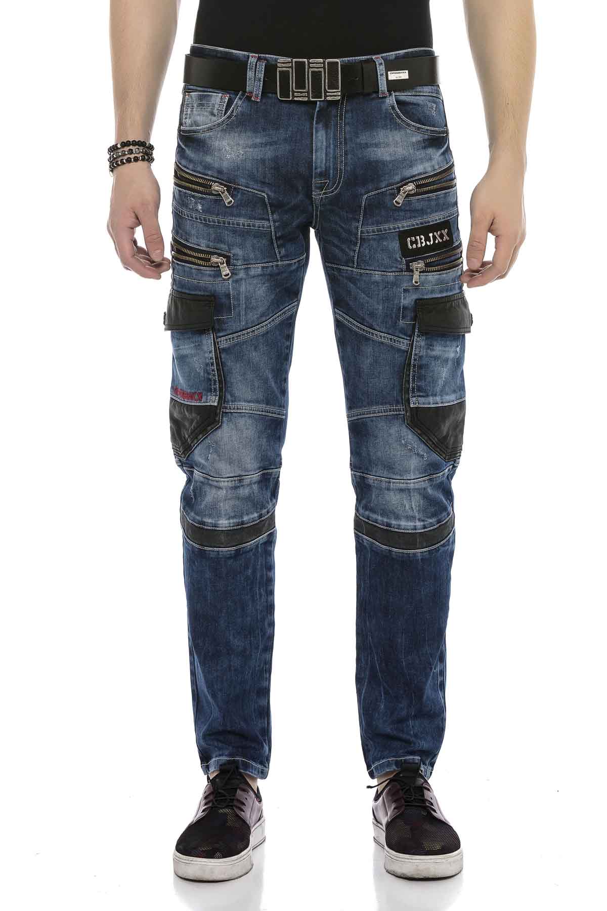 Cipo &amp; Baxx ARGON men's jeans denim CD586