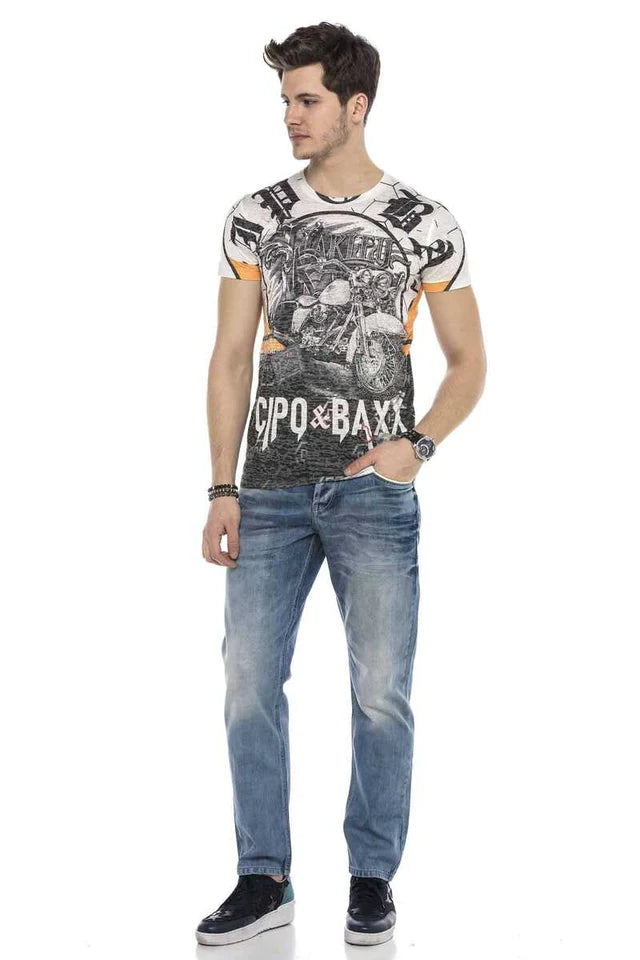 Cipo & Baxx TILL Herren Jeans Denim CD594