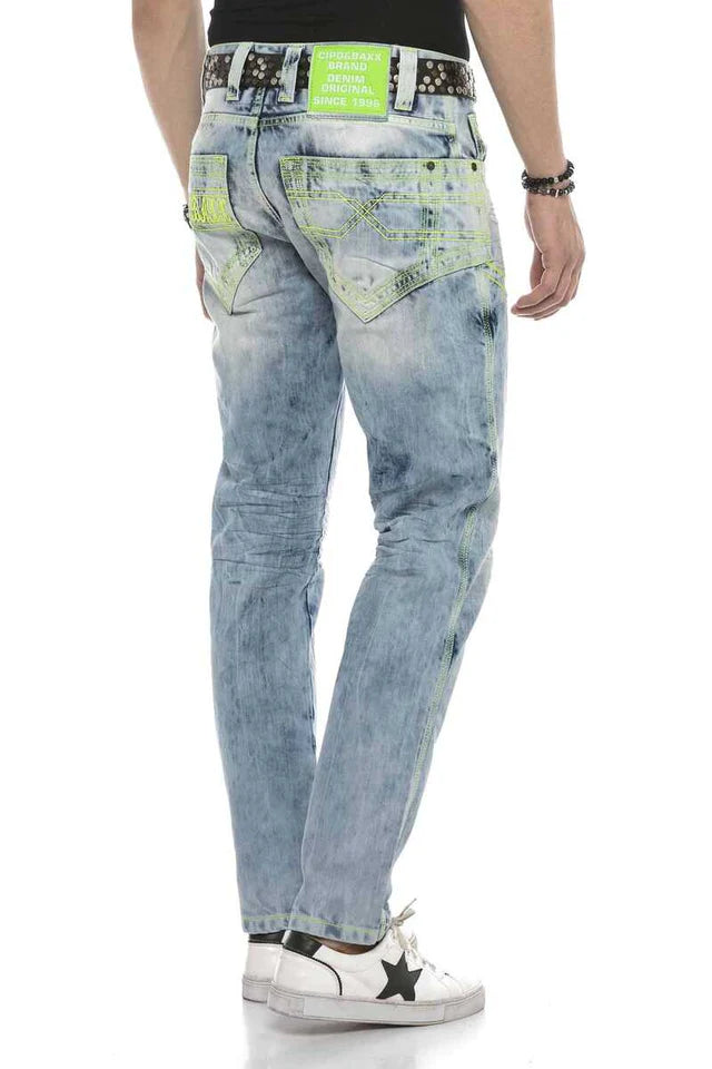 Cipo &amp; Baxx CAST Vaqueros Hombre Denim CD539