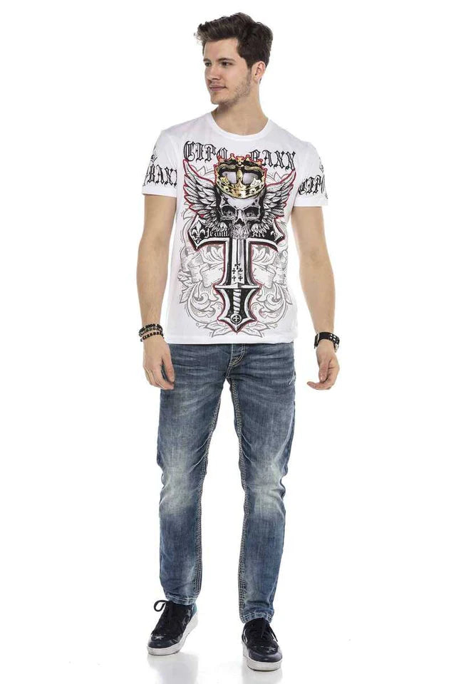 Cipo &amp; Baxx SAMU Men's Jeans Denim CD597