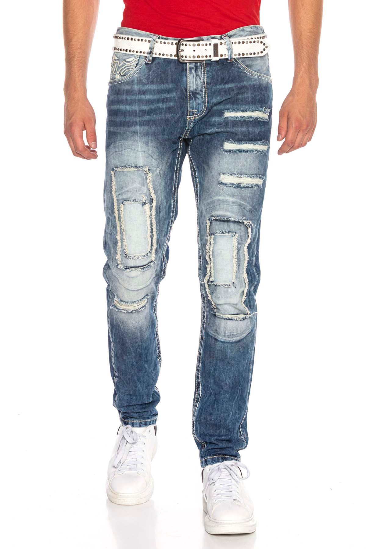 Cipo &amp; Baxx ALEXIS Men's Jeans Denim CD611