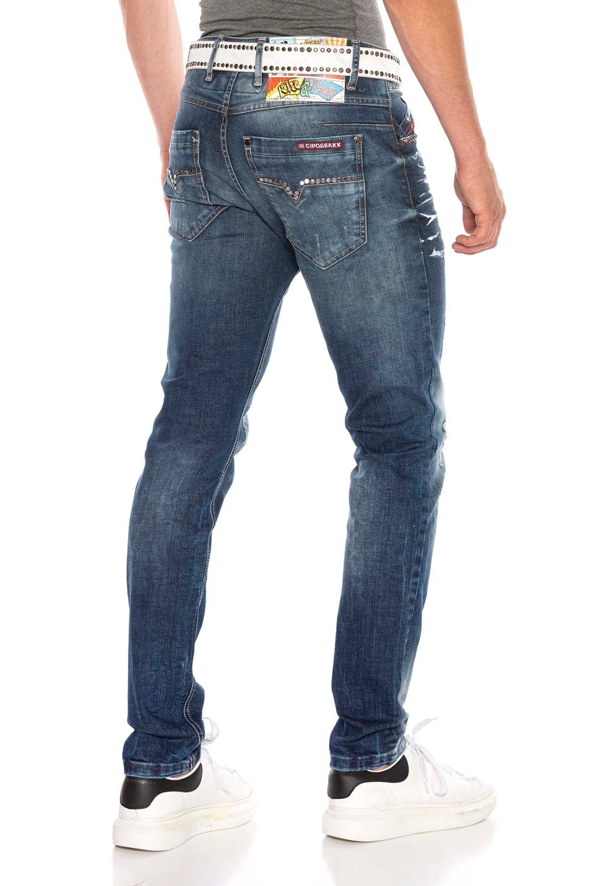 Cipo &amp; Baxx ETERNAL jeans de hombre denim CD658