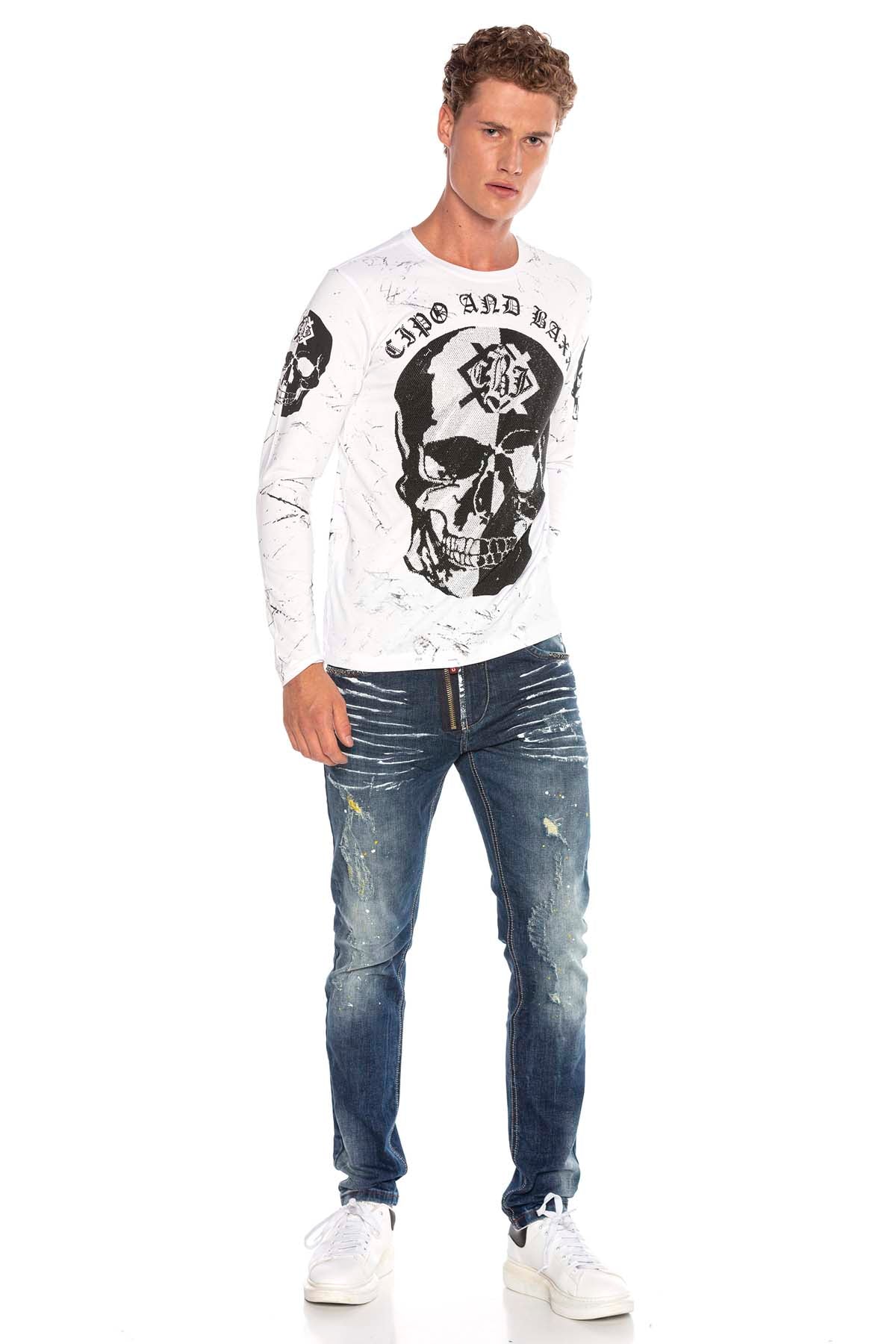 Cipo &amp; Baxx ETERNAL jeans de hombre denim CD658