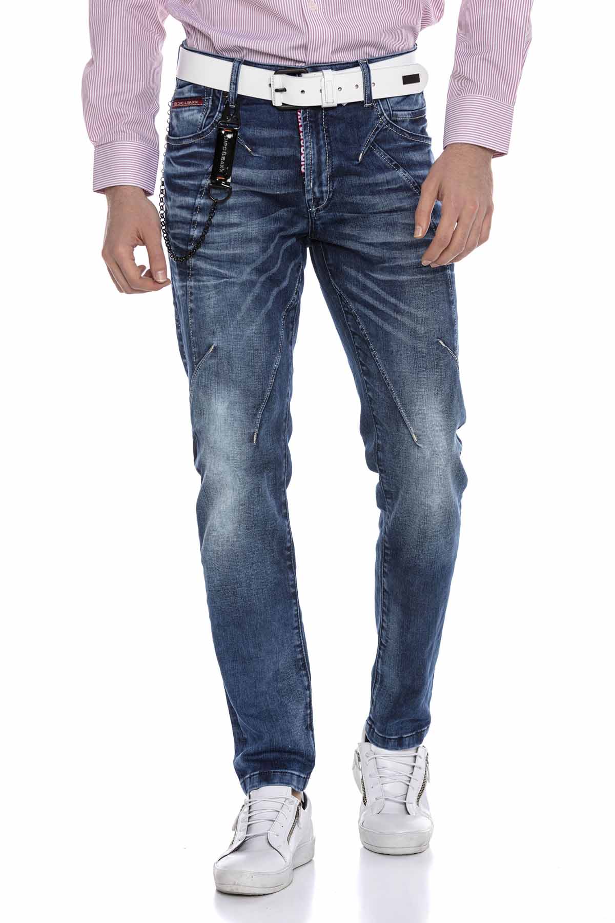 Cipo &amp; Baxx FLORENT men's jeans denim CD676