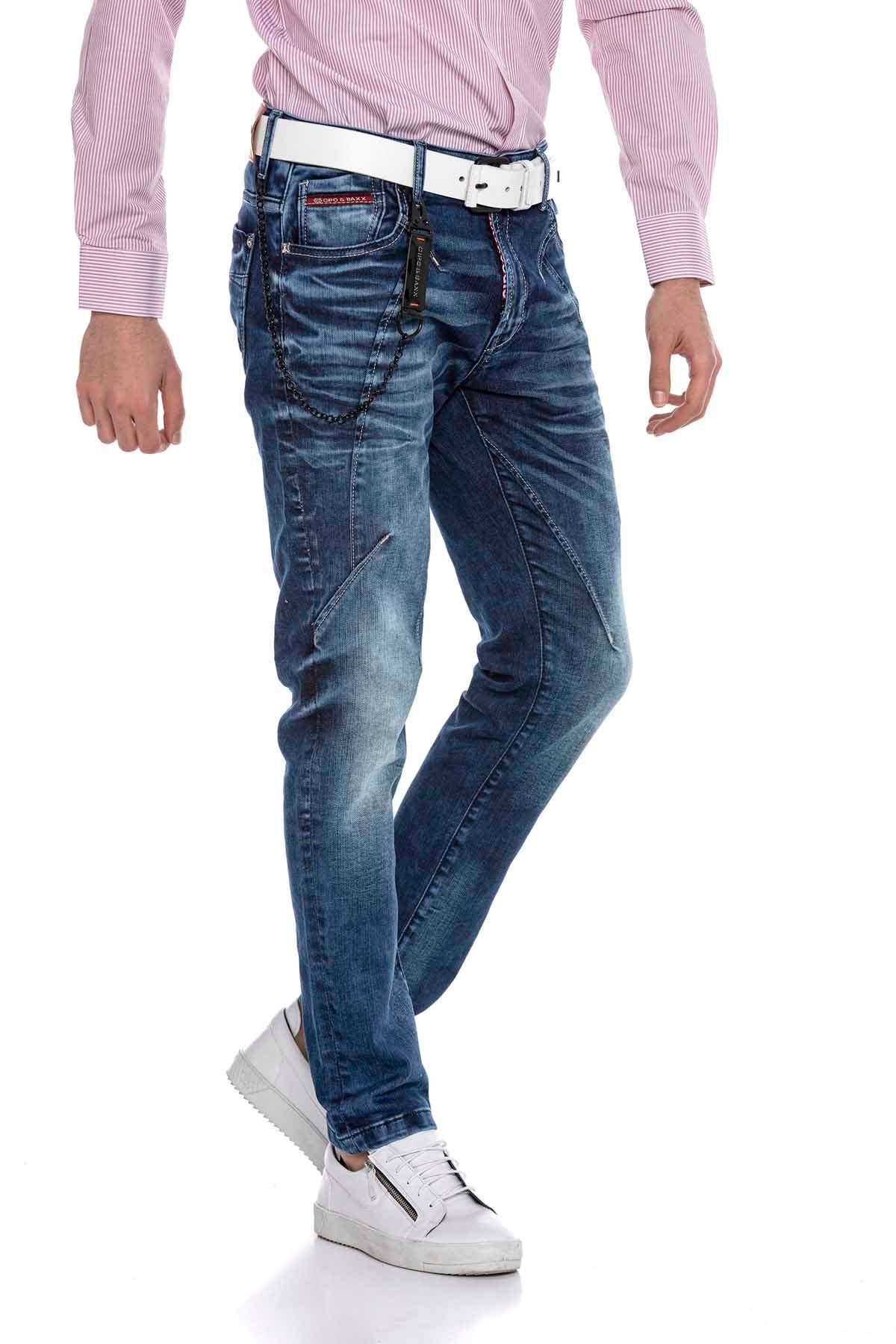 Cipo &amp; Baxx TROY Vaqueros Hombre Denim CD679