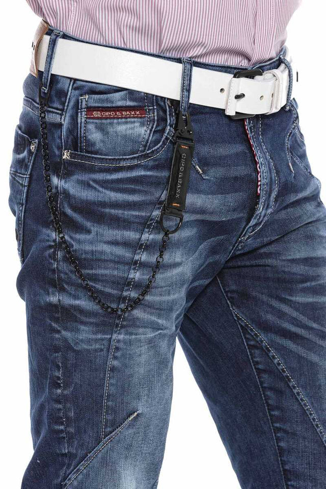 Cipo &amp; Baxx FLORENT men's jeans denim CD676