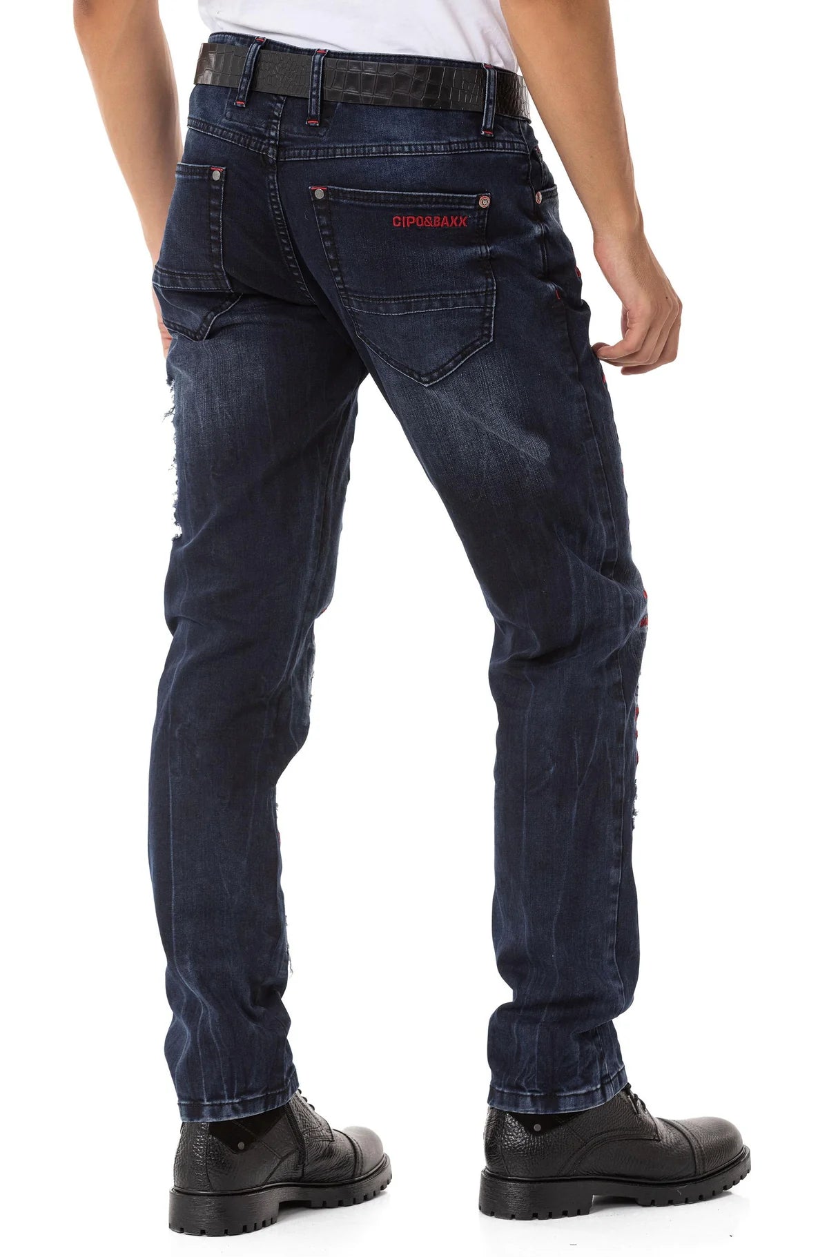 Cipo &amp; Baxx CARWAY Vaqueros Hombre Denim CD699