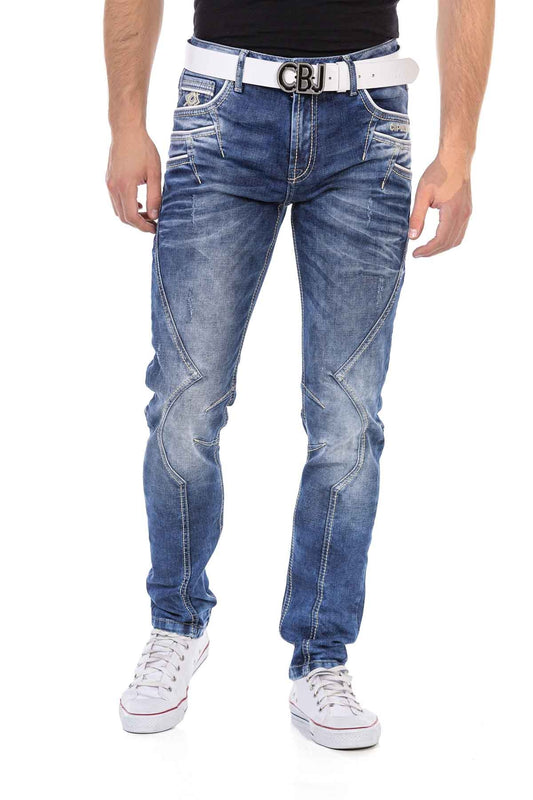 Cipo &amp; Baxx ZEPP men's jeans denim CD695