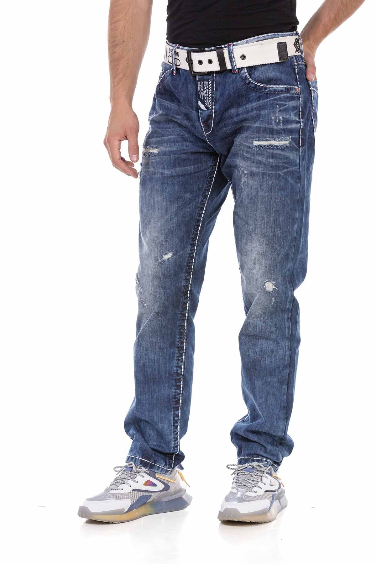 Cipo &amp; Baxx YANN Men's Jeans Denim CD701