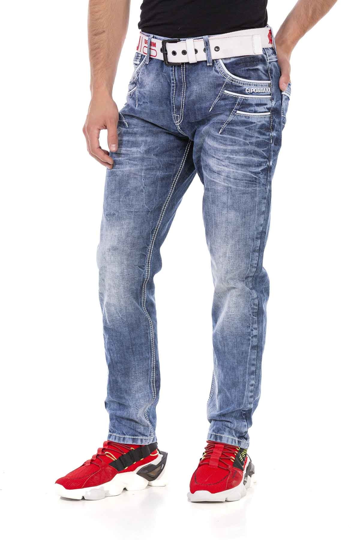 Cipo &amp; Baxx ROMAIN men's jeans denim CD723