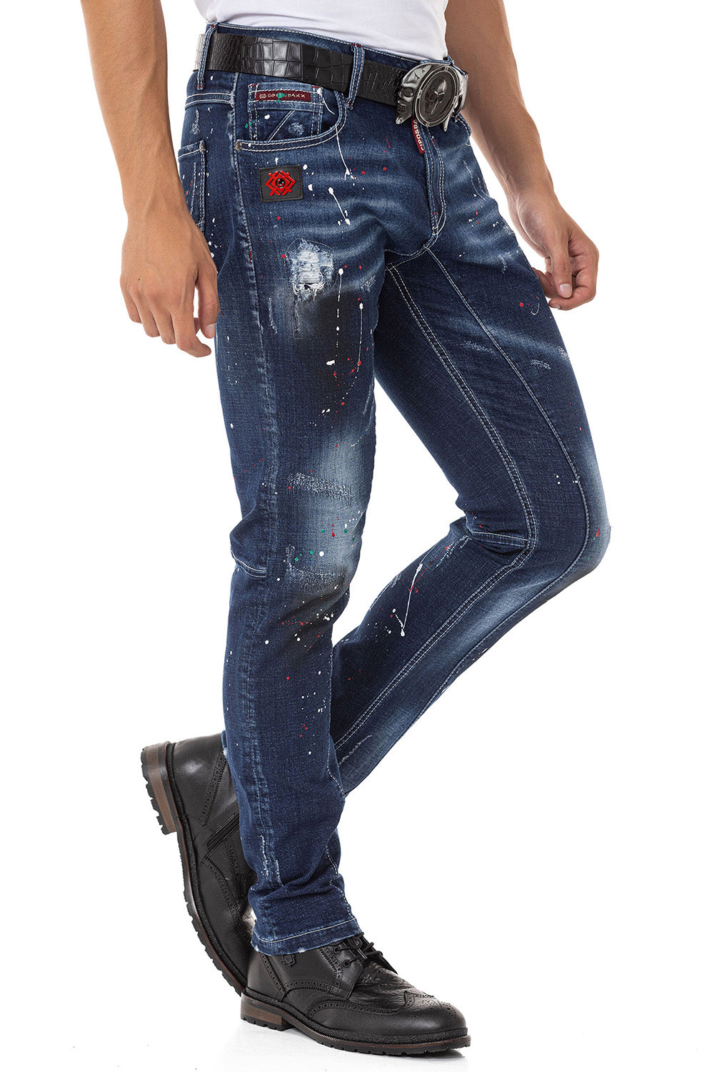 Cipo & Baxx ILYA Herren Jeans Denim CD783