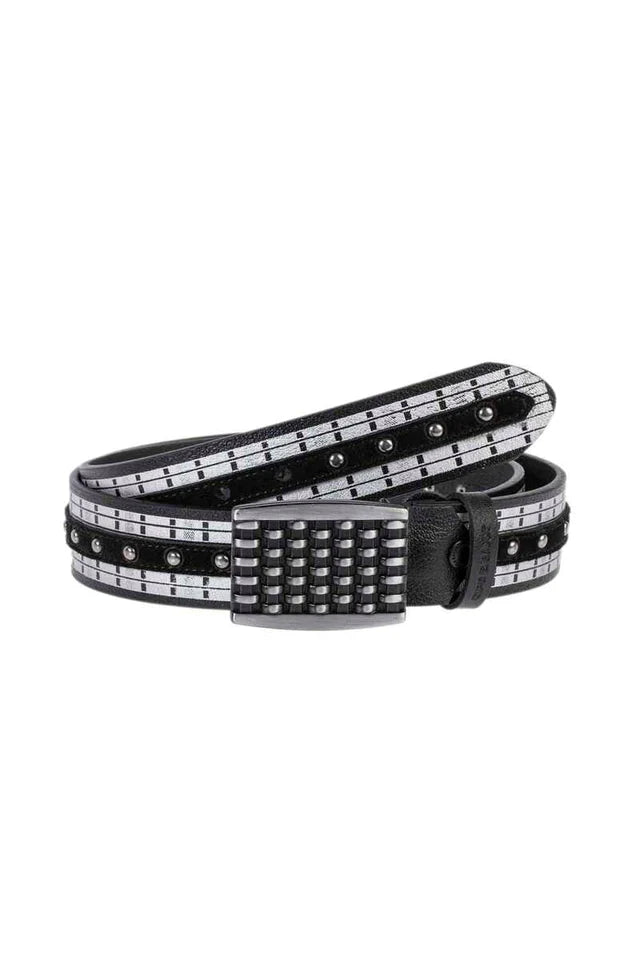 Cipo &amp; Baxx Men's Leather Belt CG179 