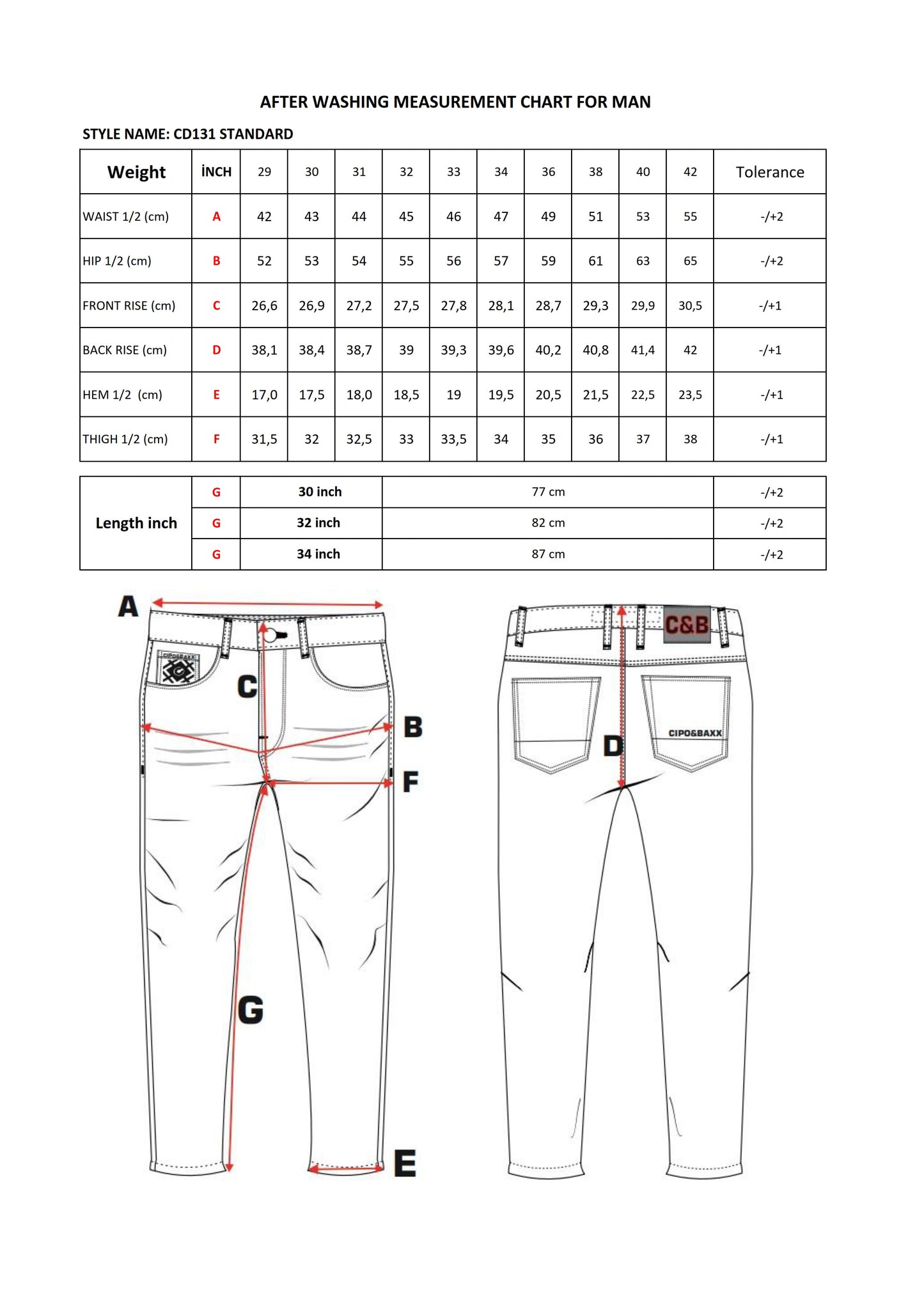 Cipo & Baxx FIROOZ Herren Jeans Denim CD131