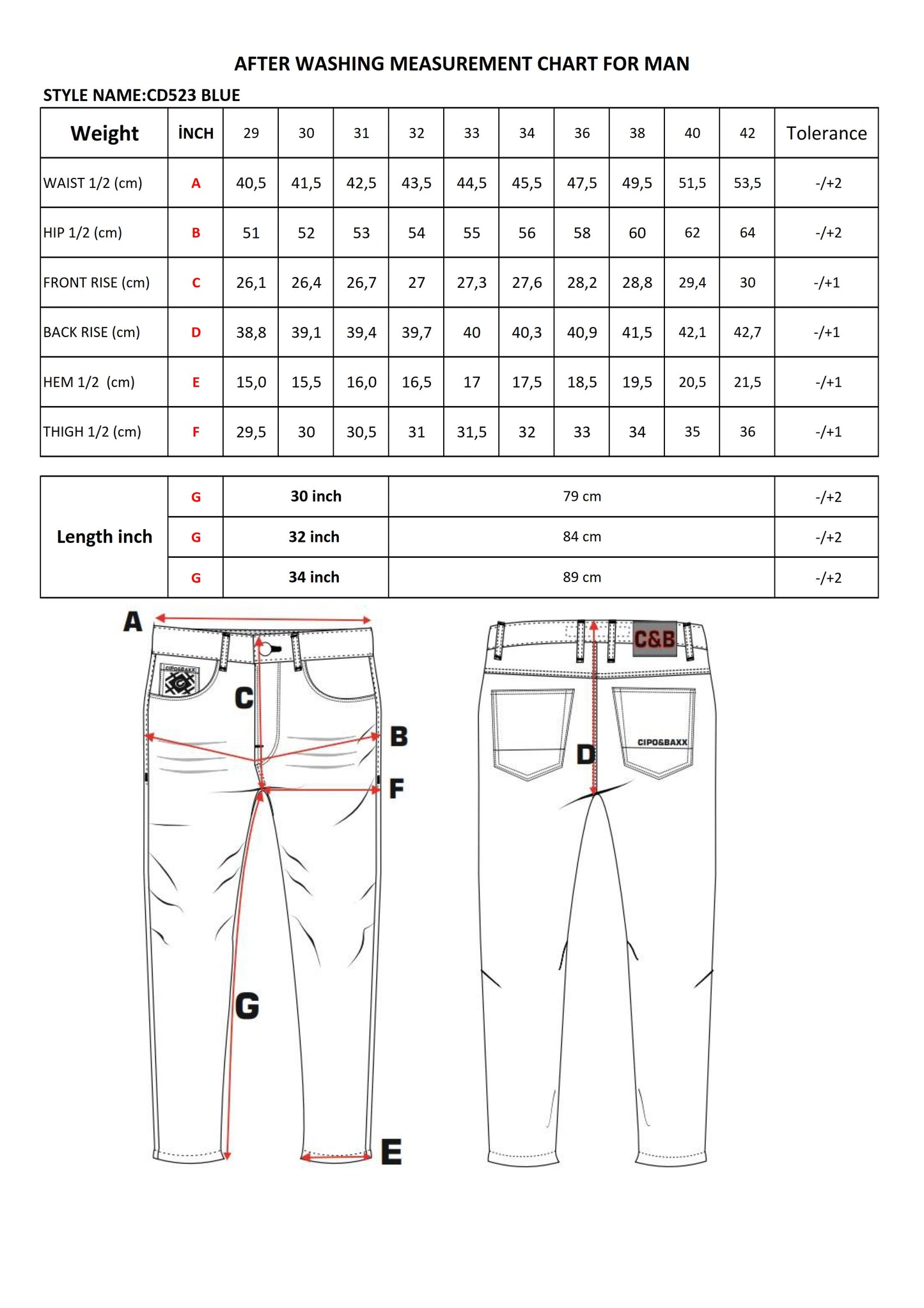 Cipo & Baxx SARI Herren Jeans Denim CD523