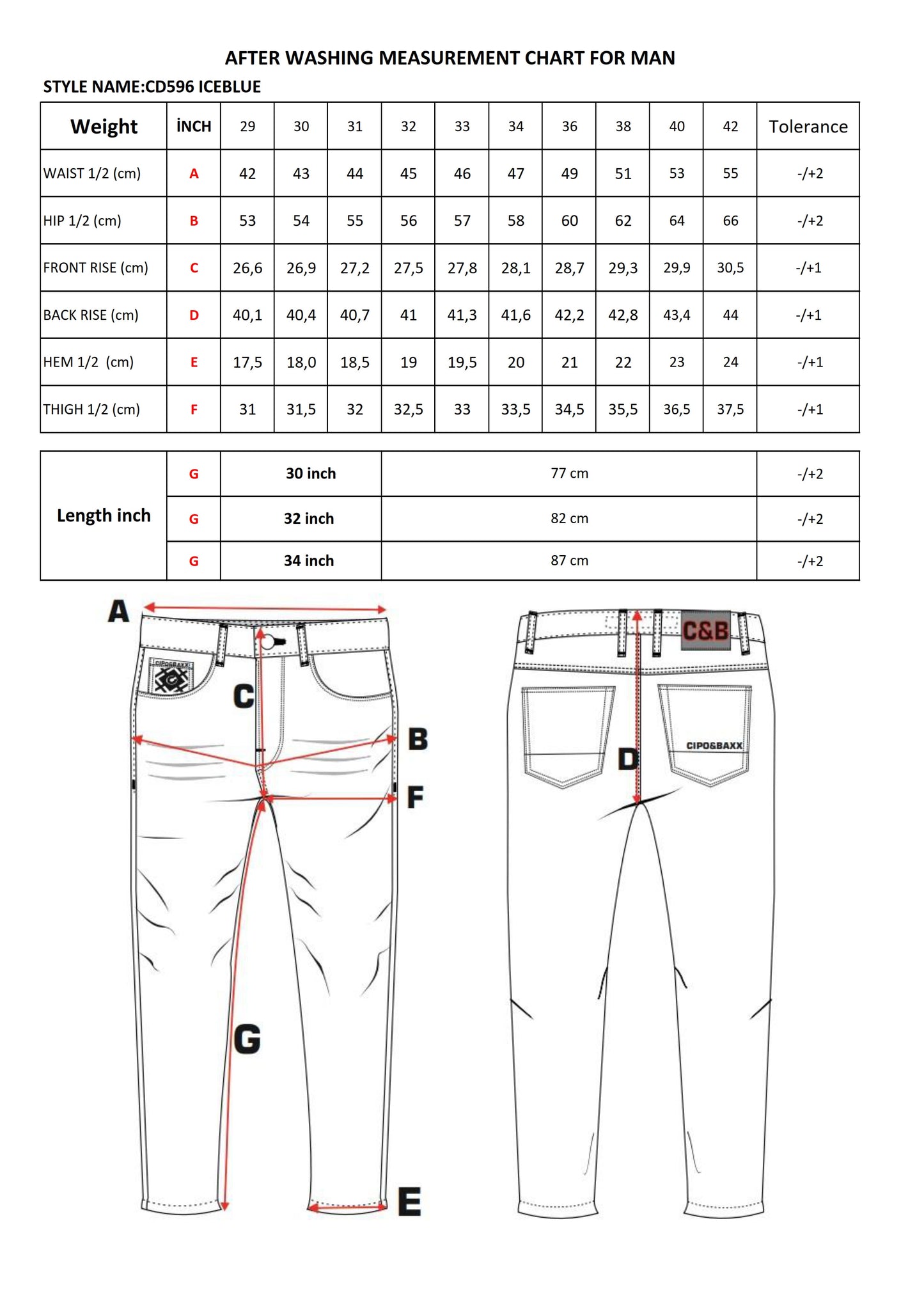 Cipo &amp; Baxx TANGENT Men's Jeans Denim CD596