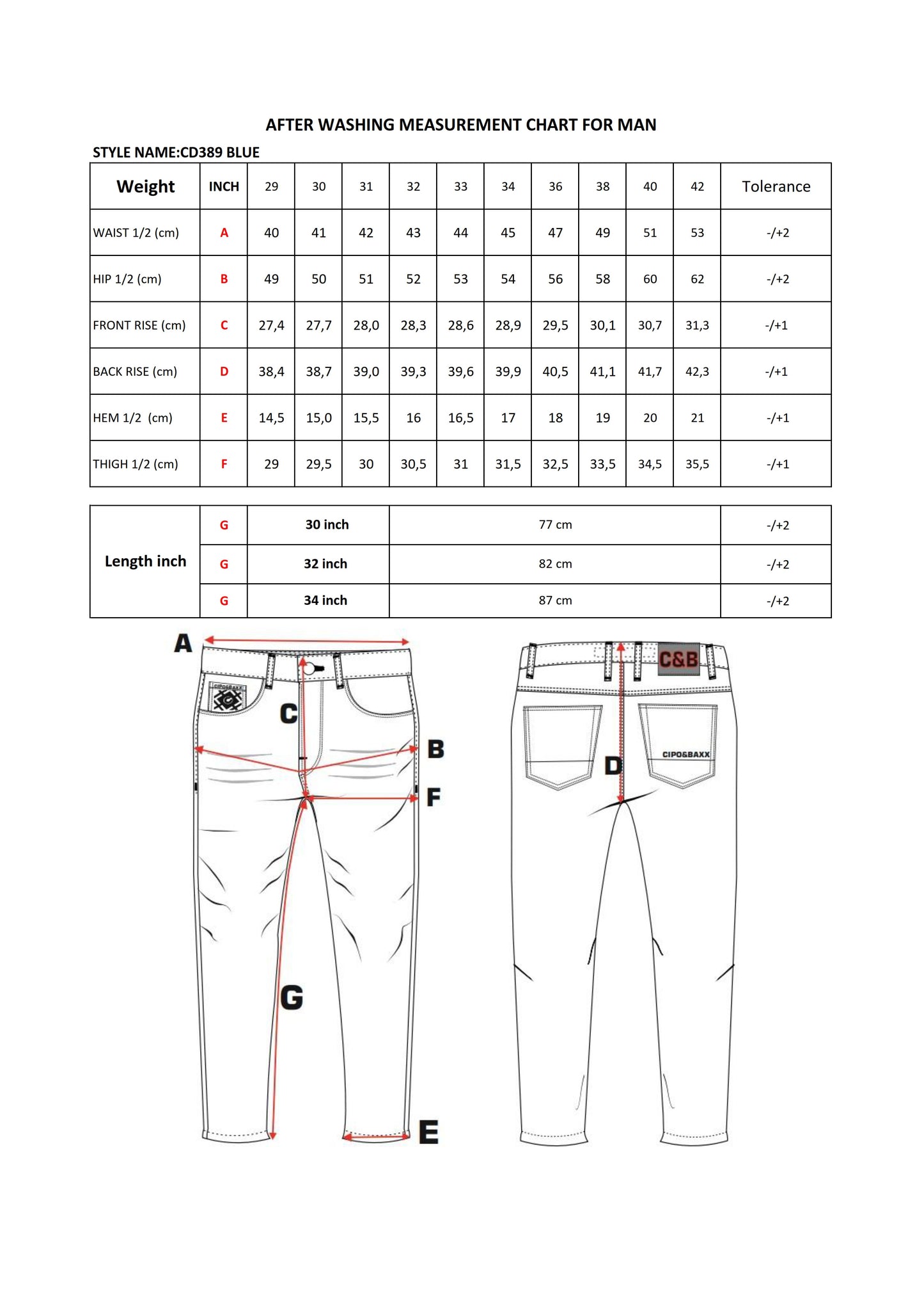 Cipo & Baxx TAMAS Herren Jeans Denim CD389