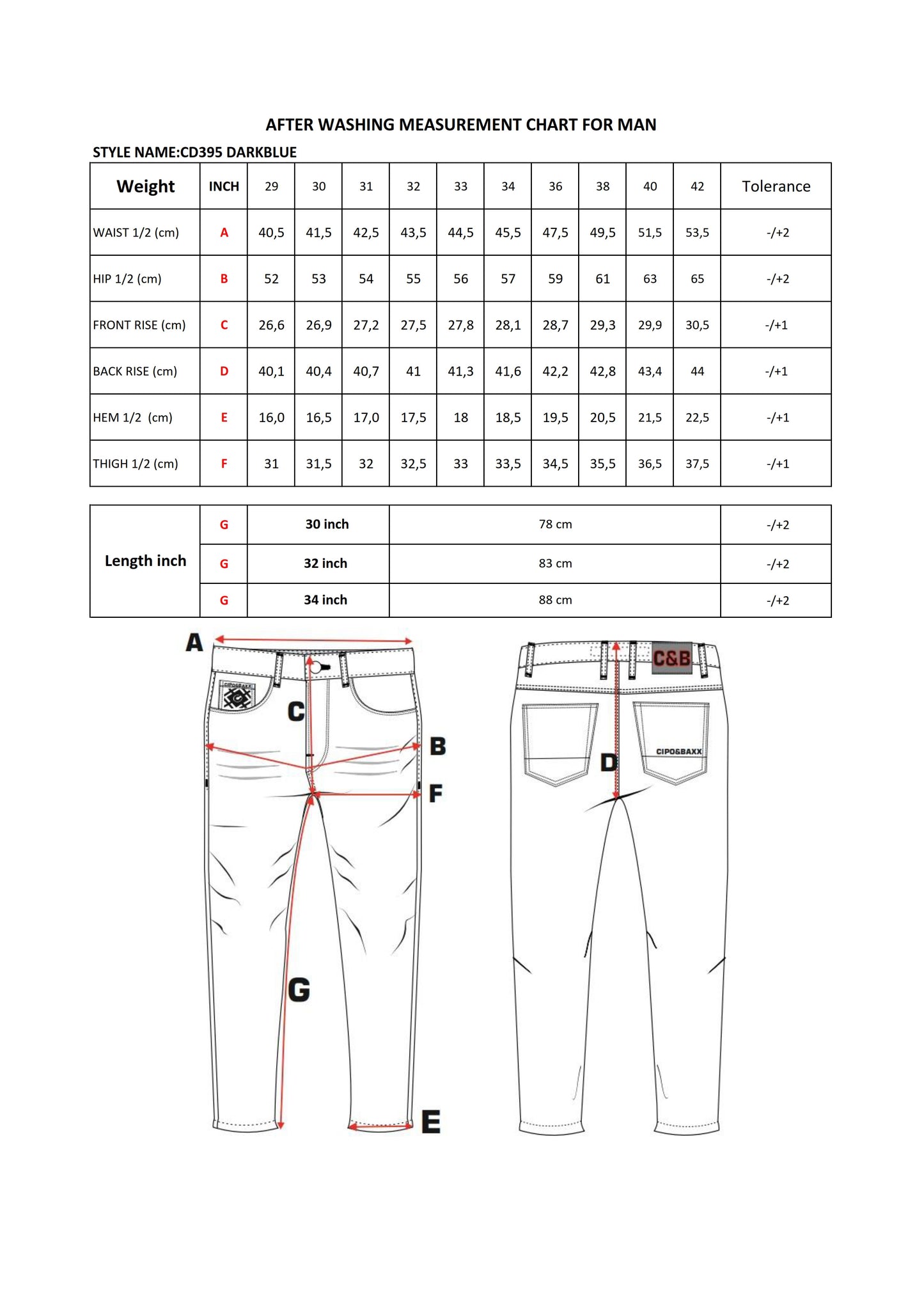 Cipo & Baxx VALAI Herren Jeans Denim CD395