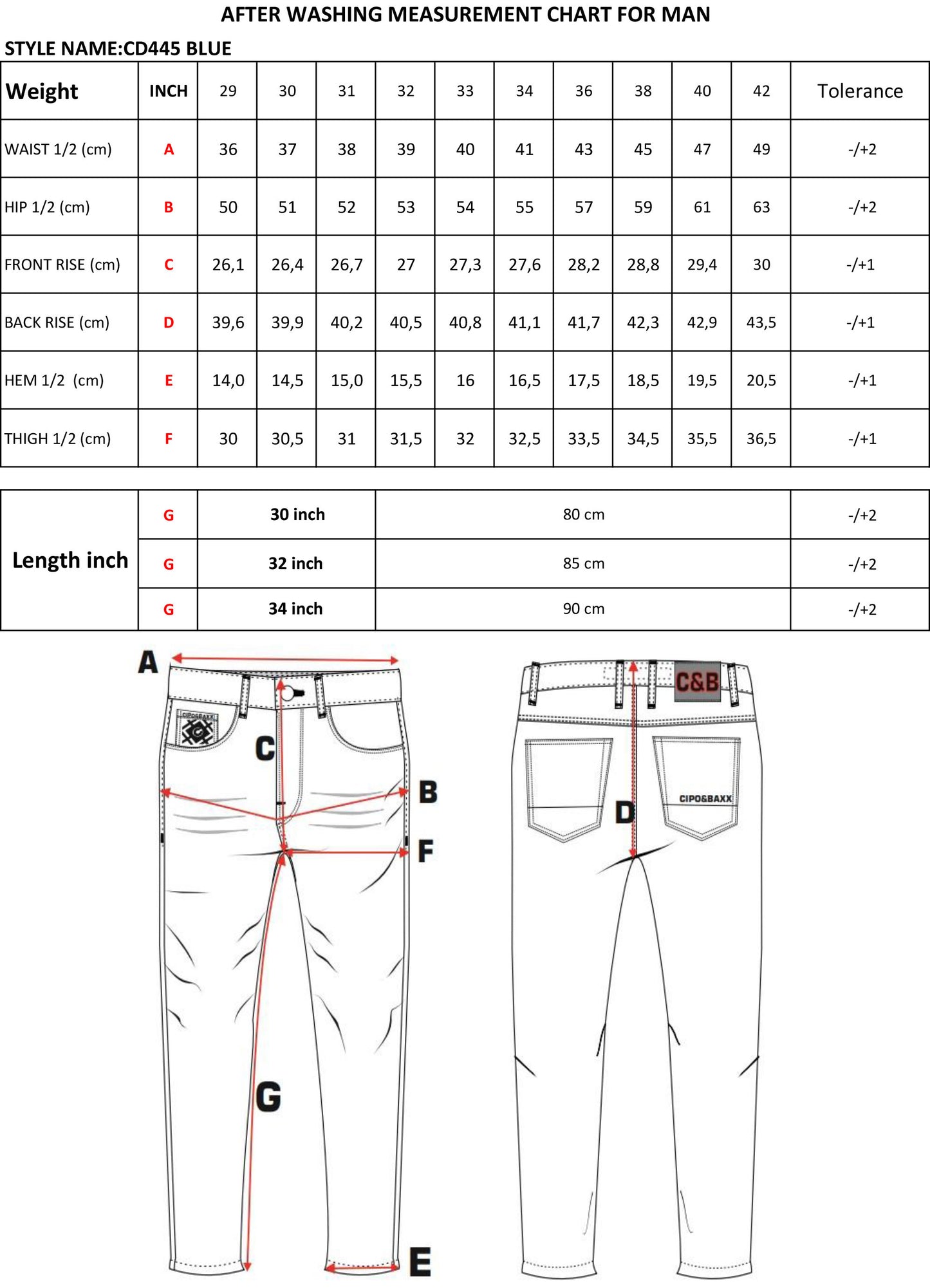 Cipo &amp; Baxx BITBURG men's slim-fit jeans denim CD445