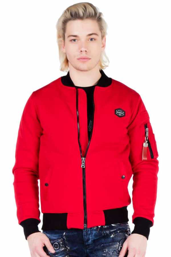 Cipo &amp; Baxx KIA men's jacket CJ151 red