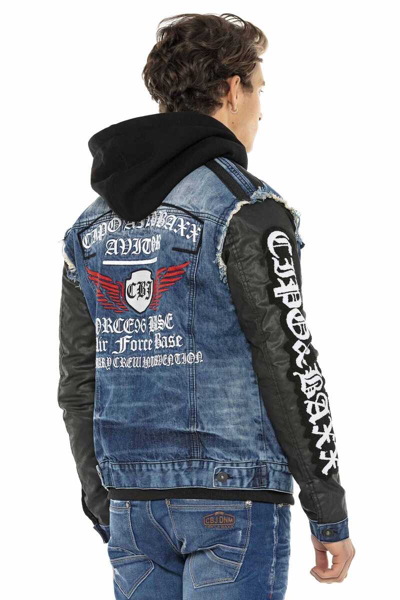 Cipo & Baxx CLAN Herren Jeans Jacke Denim CJ255