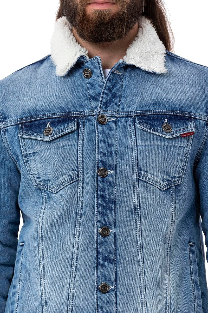 Cipo &amp; Baxx BRADFORD Chaqueta vaquera para hombre Denim CJ294