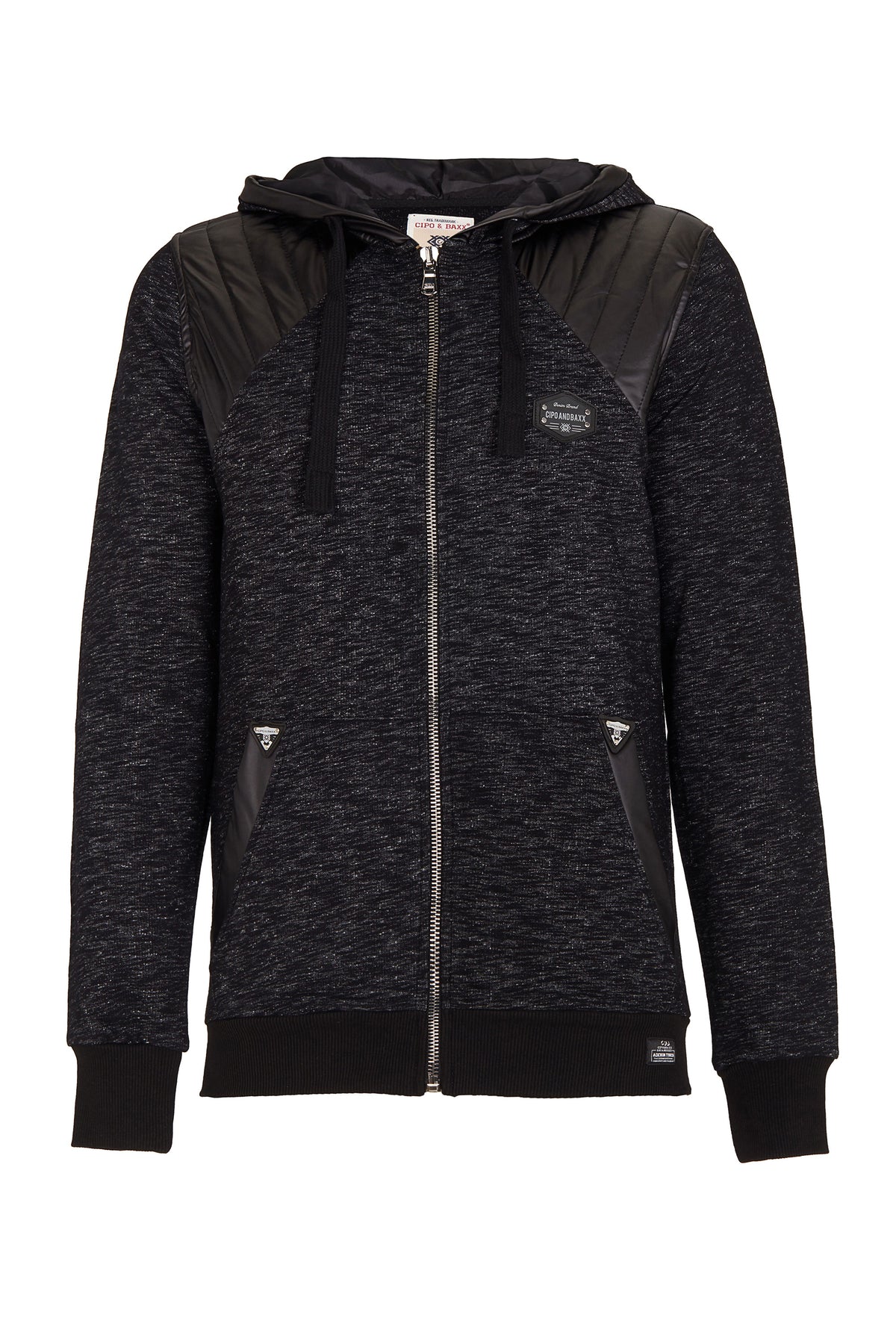 Cipo &amp; Baxx ROGER men's hooded sweatshirt jacket CL251