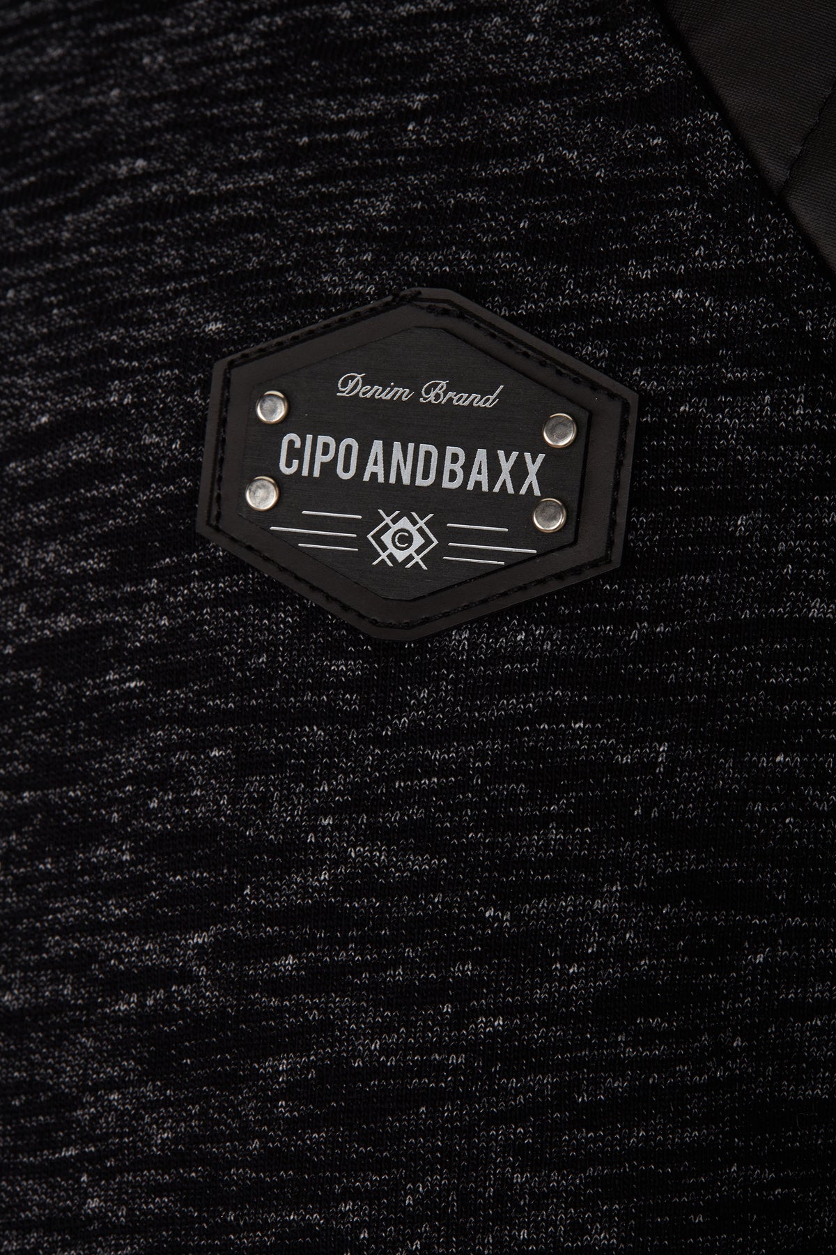 Sudadera con capucha de hombre Cipo &amp; Baxx GOLDFIELD CL459