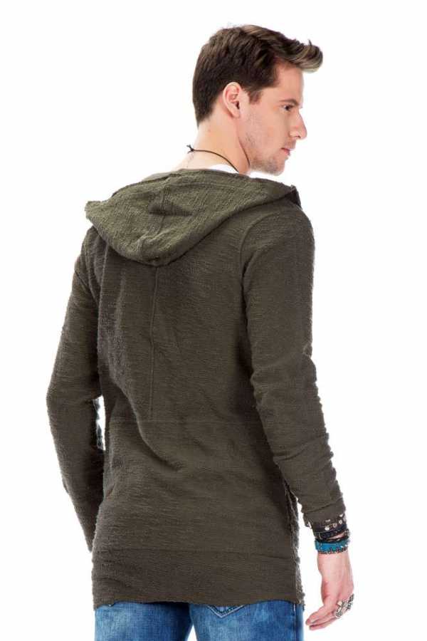 Sudadera con capucha de hombre Cipo &amp; Baxx GOLDFIELD CL459